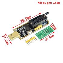 24 25 Séries Eeprom Flash Bios Ch341a Xtw100 Módulo Programador Usb Com Clipe De Teste Soic8 Sop8