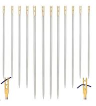 24 Agulhas Manual Sortidas Cego Deficiente Visual Costura