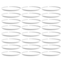 24 Bandejas Redondas para Servir 34cm Brancas Restaurante Bar Lanchonete Crippa 24 Bandejas Redondas para Servir 34cm Brancas Restaurante Bar Lanchonete Crippa