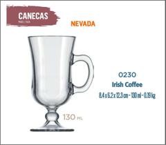24 Caneca Chocolate - Capuccino - Nevada 130Ml
