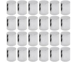 24 Capa De Porca Boliviana Cromada Roda 23mm 24mm 24 Capa De Porca Boliviana Cromada Roda 23mm 24mm