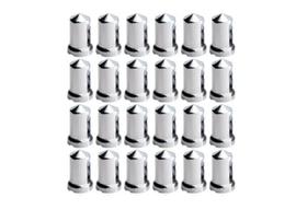 24 Capa De Porca Mexicana Cromada Cubo Roda 22mm