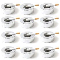 24 Cinzeiro Portátil com Tampa De Aço Prova De Vento Atacado