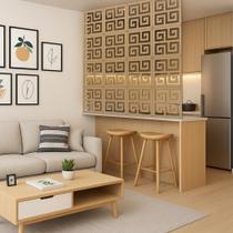 24 Cobogó Quadro MDF Divisoria Ambiente 29x29cm 24 Cobogó Quadro MDF Divisoria Ambiente 29x29cm