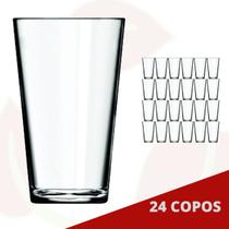24 Copo de Vidro Cairo Transparente Nadir Suco Água Bebidas