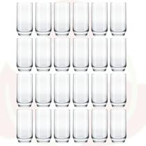 24 Copo de Vidro Lights 410ML Transparente Long Drink Suco 24 Copo de Vidro Lights 410ML Transparente Long Drink Suco