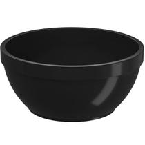 24 Cumbucas Pretas 300ml Uno Coza Tigela Bowl Culinário 11,5x5cm Redondo