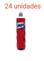 24 Detergente Líquido Maçã frasco 500ml - Limpol