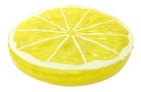 24 Fatias Laranja Limão Verde Ou Limão Siciliano Artificial
