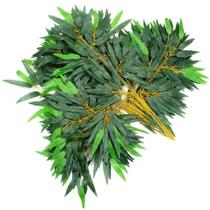 24 Galhos Decoração Arranjo De Bambu Artificial Planta 57cm