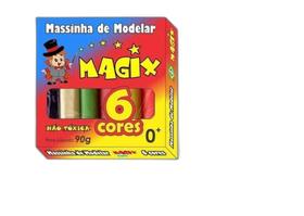 24 Kit Massinha De Modelar 6 Cores Magix 90Grs (24 Caixas) 24 Kit Massinha De Modelar 6 Cores Magix 90Grs (24 Caixas)