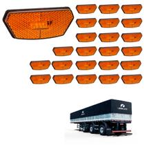 24 Lanterna Diamante Librelato LED Âmbar Saída Fios 24 Lanterna Diamante Librelato LED Âmbar Saída Fios