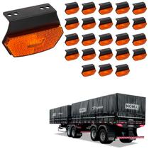 24 Lanterna Diamante Noma LED Âmbar c/ Suporte - Fio
