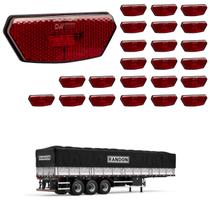 24 Lanterna Diamante Randon LED Rubi Saída Fios