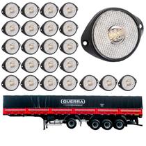 24 Lanterna Frontal Guerra LED Cristal 65mm c/ Sup. - Conect 24 Lanterna Frontal Guerra LED Cristal 65mm c/ Sup. - Conect