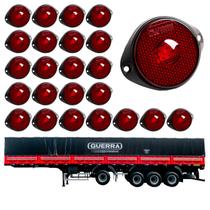 24 Lanterna Frontal Guerra LED Rubi 65mm c/ Suporte - Fio 24 Lanterna Frontal Guerra LED Rubi 65mm c/ Suporte - Fio