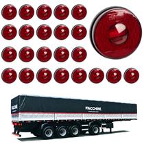 24 Lanterna Lateral Facchini LED Rubi 85mm Saída Conector