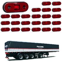 24 Lanterna Lateral Facchini LED Rubi Saída Fios