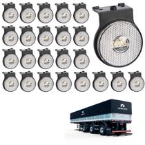24 Lanterna Lateral Librelato LED Cristal 65mm C Sup e Conec 24 Lanterna Lateral Librelato LED Cristal 65mm C Sup e Conec