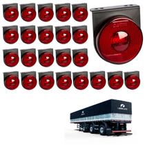 24 Lanterna Lateral Librelato LED Rubi 85mm c Suporte - Fio