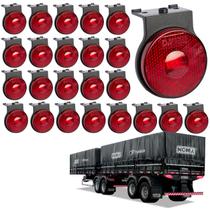 24 Lanterna Lateral Noma LED Rubi 65mm Suporte - Conector 24 Lanterna Lateral Noma LED Rubi 65mm Suporte - Conector