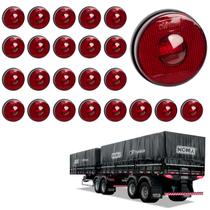 24 Lanterna Lateral Noma LED Rubi 85mm Saída Conector