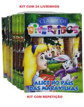 24 Livros Classicos Divertidos História - Atacado Lembrancinha Brinde De Aniversário C/ Repetição 24 Livros Classicos Divertidos História - Atacado Lembrancinha Brinde De Aniversário C/ Repetição