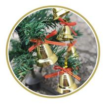 24 Mini Sino Decoração Enfeite Natal para Pendurar Árvore - Wincy