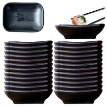 24 Molheiras Oriental Porta Molho Shoyu Restaurante Sushi