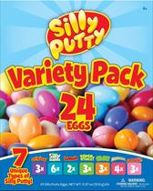 24 ovos de Silly Putty a granel com variedades da Crayola