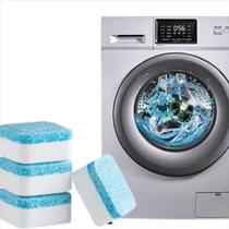 24 Pastilhas Efervescentes Para Limpeza De Máquina Lavar Roupas Higienização Multifuncional Profunda 24 Pastilhas Efervescentes Para Limpeza De Máquina Lavar Roupas Higienização Multifuncional Profunda