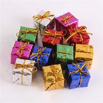 24 Pcs Caixas de Papel Alumínio De Cor Sortida Caixas de Presente Artesanal Mini Árvore Ornamentos Laser Candy Box Enfeites Decoração Pendente - JULAN