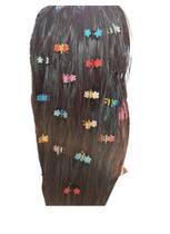24 peças mini presinha metal de strass Sortido p/ penteados 24 peças mini presinha metal de strass Sortido p/ penteados