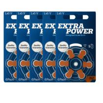 24 Pilhas Baterias Auditiva 312 Extra Power 4 Cartelas 24 Pilhas Baterias Auditiva 312 Extra Power 4 Cartelas