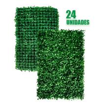 24 Placas Buchinho Parede Artificial Muro Inglês 40x60cm