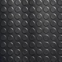 24 placas piso Moeda borracha, academia Preto 50x50 cm - 6m2