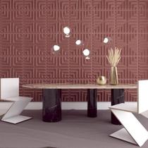 24 Placas Poliestireno 3D Revestimento 0,5Mm 50X50Cm Lab