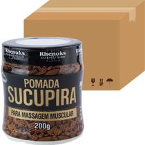 24 Pomada Massageadora Rhenukus Sucupira Pote 200g