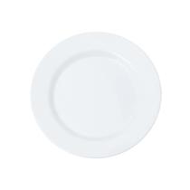 24 Pratos Branco de Melamina 20cm Sobremesa Resistente