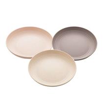 24 Pratos Ecológico 15cm Infantil Fibra de Bambú Resistente