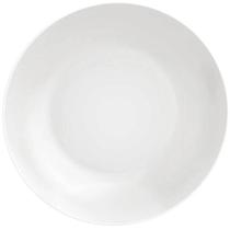24 Pratos Fundos Risoto Leonora Porcelana Branca 21cm Tramontina Restaurante Hotel