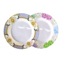 24 Pratos Raso Para Sobremesa Buffet Restaurantes 25cm