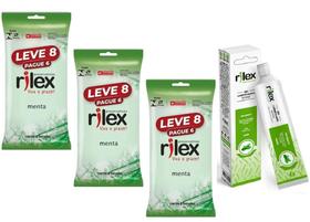 24 Preservativo Camisinha sabor Menta Rilex + gel lubrificante intimo menta 50g 24 Preservativo Camisinha sabor Menta Rilex + gel lubrificante intimo menta 50g