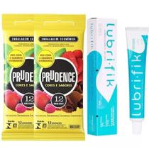 24 Preservativos Prudence Mix Cores Sabores Gel 50 Gramas 24 Preservativos Prudence Mix Cores Sabores Gel 50 Gramas