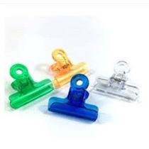 24 Presilhas plástico colorida Para Unhas Curvatura Tamanho 31mm