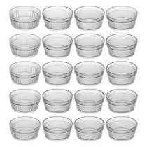 24 Ramequins de Vidro Molheiras 150ml Lyor Molhos Sobremesas Temperos Suflês 24 Ramequins de Vidro Molheiras 150ml Lyor Molhos Sobremesas Temperos Suflês
