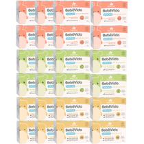 24 Sabonete Vegetal Camomila Arroz Aveia 90G Bebe Vida
