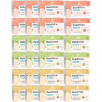 24 Sabonete Vegetal Camomila Arroz Aveia 90G Bebe Vida