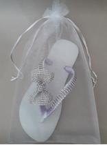 24 Sacos De Organza Para Chinelos E Lembranças 20X35Cm 24 Sacos De Organza Para Chinelos E Lembranças 20X35Cm