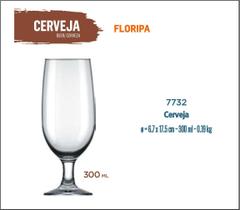 24 Taça Cerveja Floripa 300Ml-Artesanal-Pilsen-Premium-Ipa